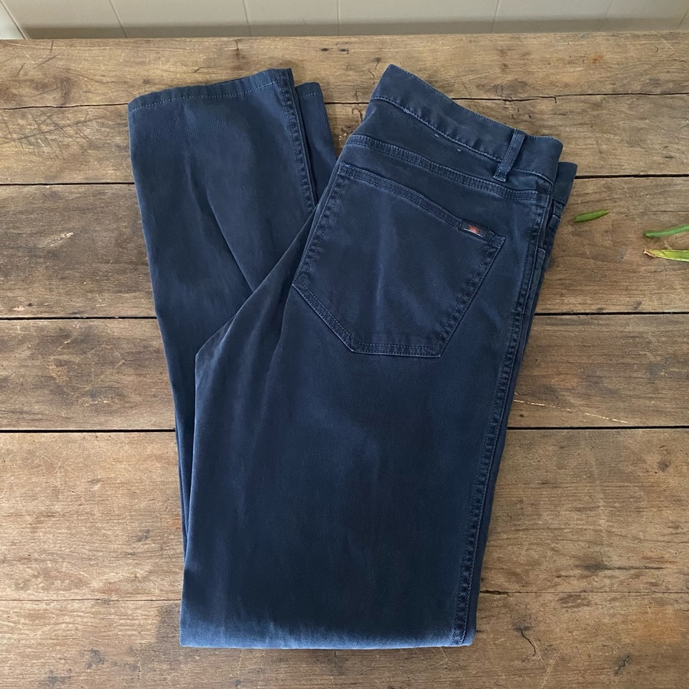 Faherty Navy Twill Pants